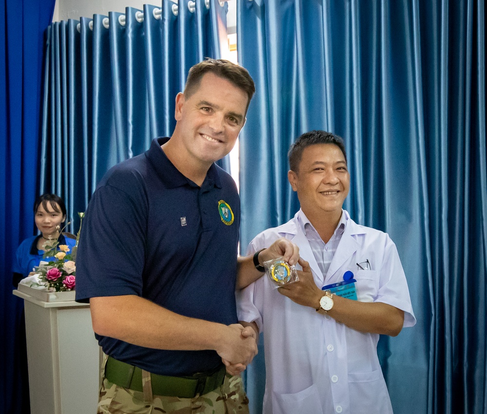 Pacific Partnership 2023 Tours Phu Yen Traditional Medicine Hospital