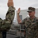 Promotion aboard USS Tripoli