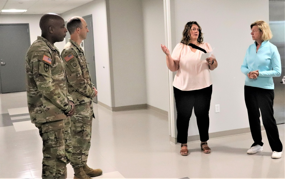 U.S. Senator visits Fort McCoy facilities