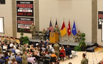 Departure Ceremony for Kentucky Guardsmen deploying to Southwest Asia