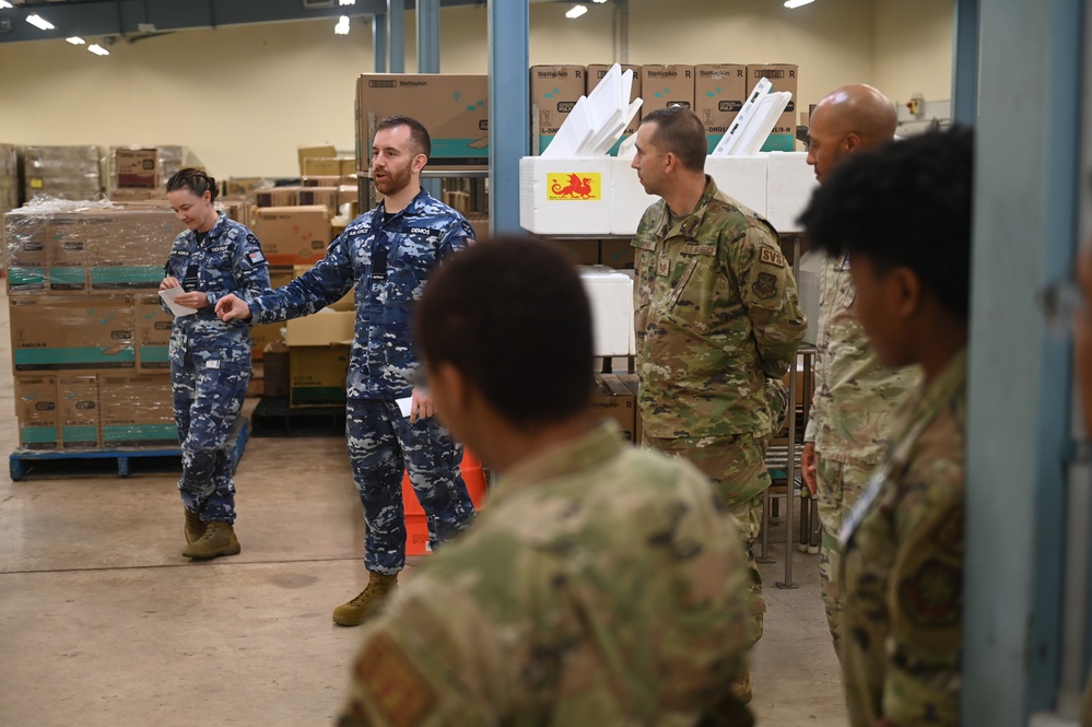 92 ARW Personnel support RAAF Darwin team during promotion ceremony