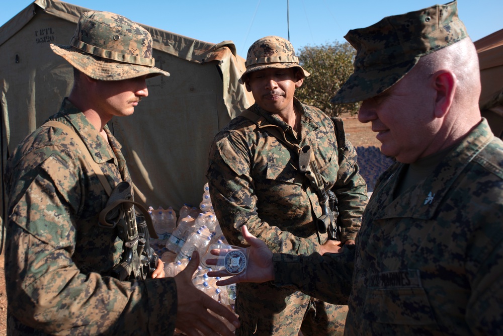 U.S. Marine Corps Leadership Visits Marines Training in Brazil for Exercise Formosa