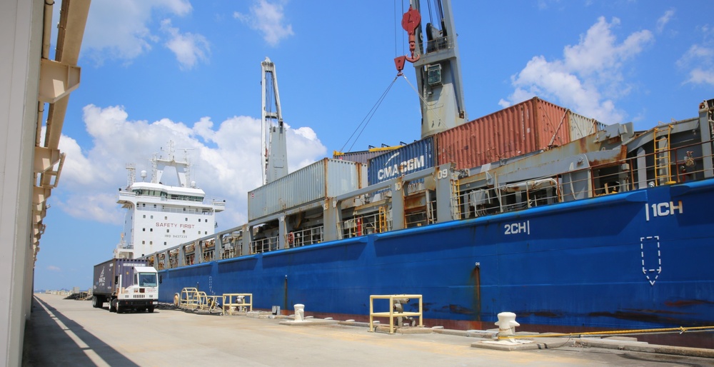 MV Ocean Giant Returns to Norfolk from 4th Resupply Mission, Concludes its Retrograde Offload