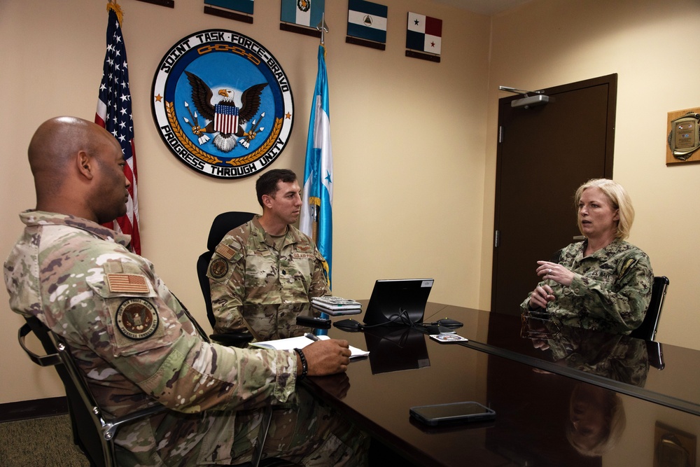 EMF-J Leadership Meets with JTF-Bravo Leadership