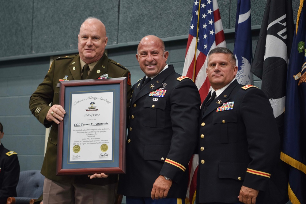 South Carolina Army National Guard conducts induction ceremony for the Palmetto Military Academy Hall of Fame