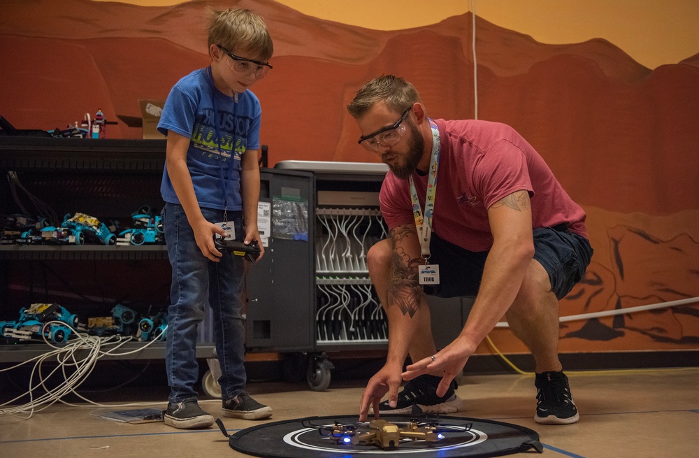 STEM program hosts camp for military kids