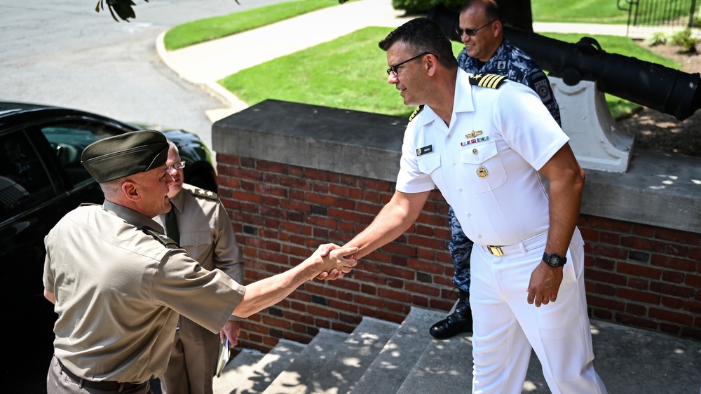 VADM Holsey USSOUTHCOM Military Deputy Commander Visits the IADC