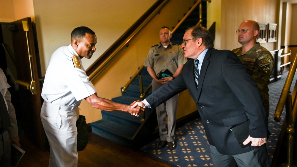 VADM Holsey USSOUTHCOM Military Deputy Commander Visits the IADC