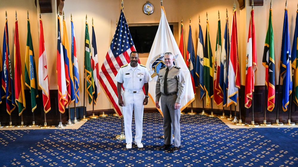 VADM Holsey USSOUTHCOM Military Deputy Commander Visits the IADC