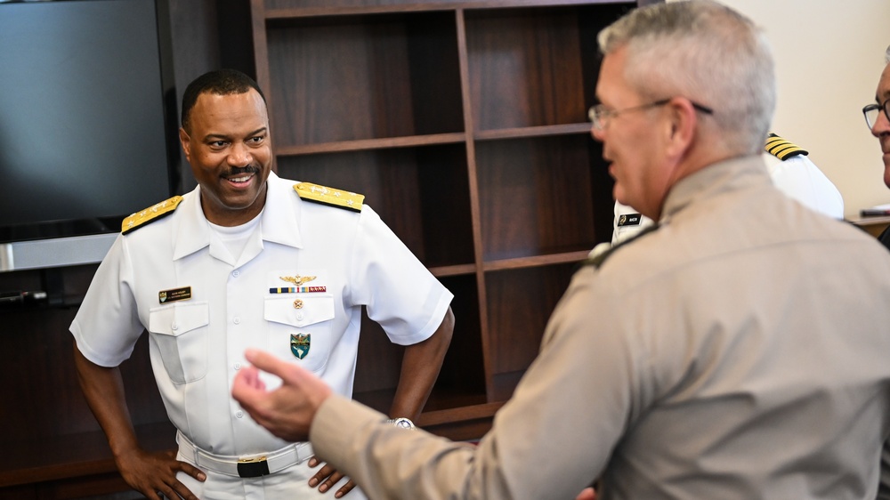 VADM Holsey USSOUTHCOM Military Deputy Commander Visits the IADC