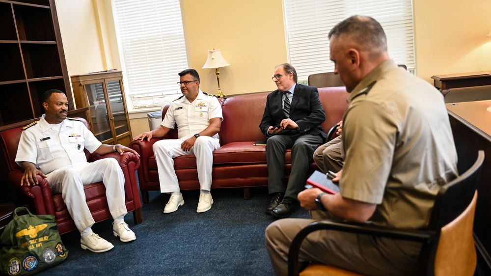 VADM Holsey USSOUTHCOM Military Deputy Commander Visits the IADC