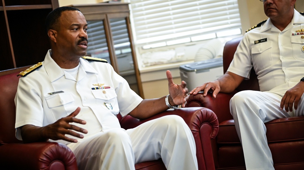 VADM Holsey USSOUTHCOM Military Deputy Commander Visits the IADC