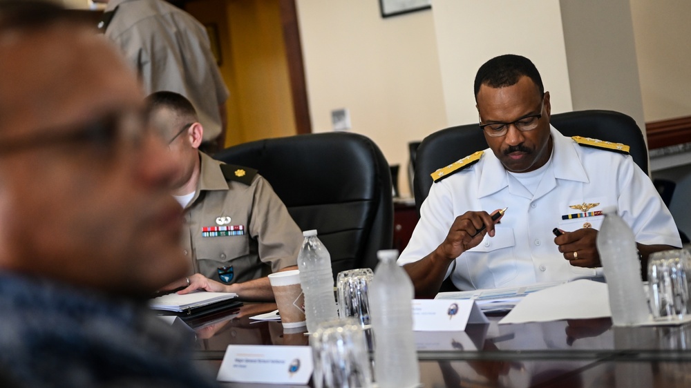 VADM Holsey USSOUTHCOM Military Deputy Commander Visits the IADC