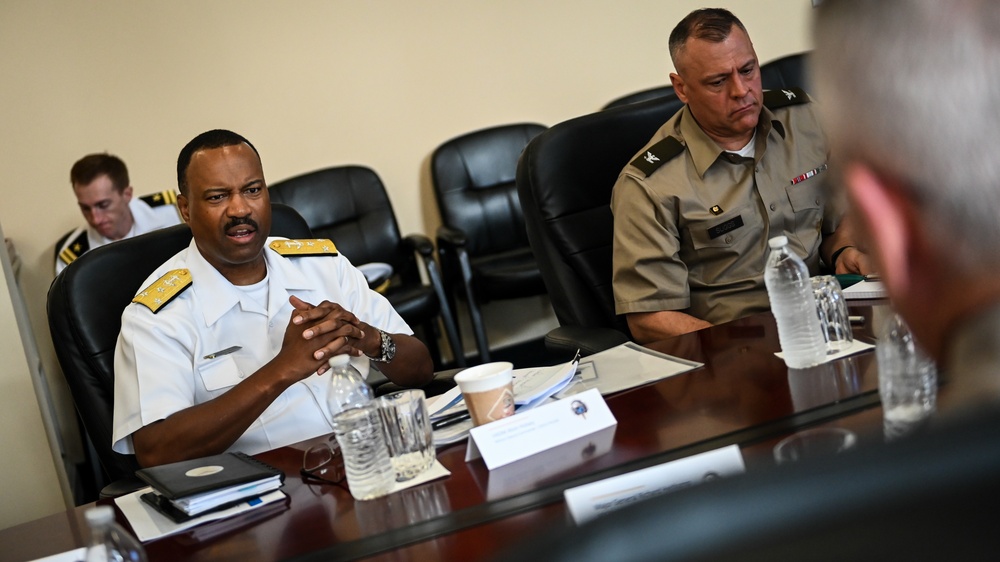 VADM Holsey USSOUTHCOM Military Deputy Commander Visits the IADC