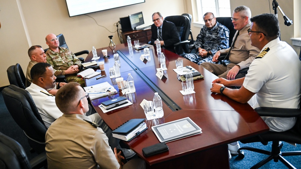 VADM Holsey USSOUTHCOM Military Deputy Commander Visits the IADC