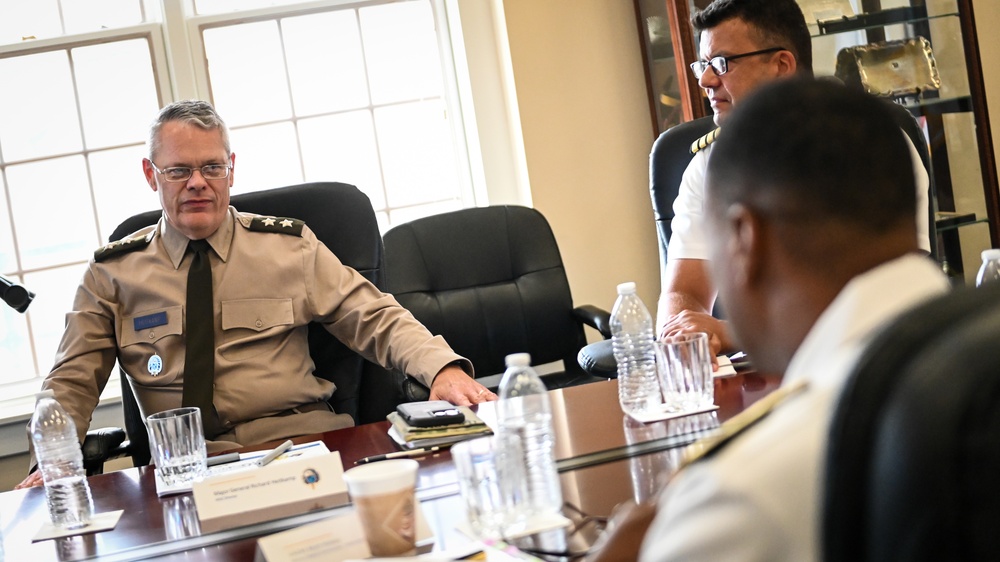 VADM Holsey USSOUTHCOM Military Deputy Commander Visits the IADC