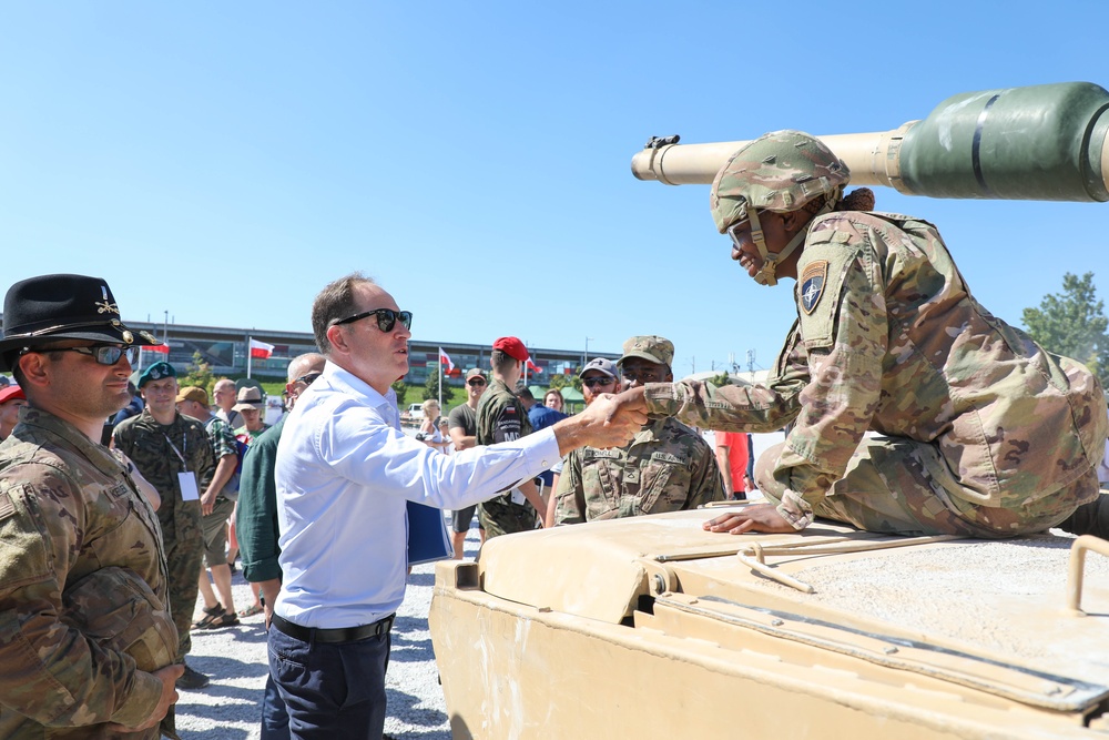 U.S. Army Soldiers honor Polish Armed Forces Day