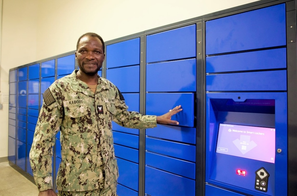 New ‘Intelligent Lockers’ Improve Mail Delivery for Sailors in NS Mayport Barracks