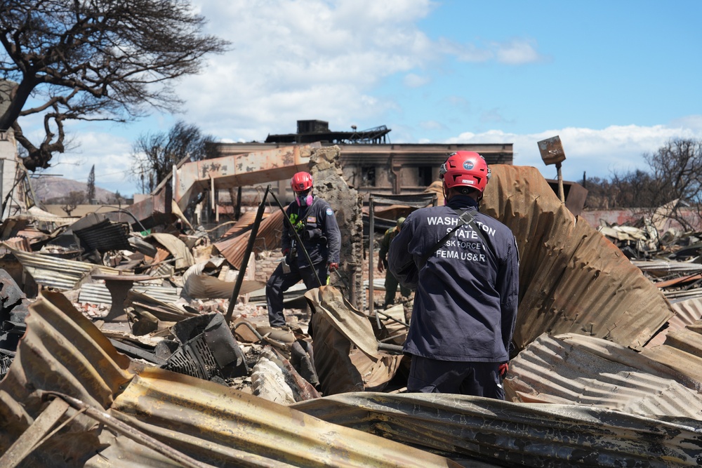 Dvids Images Fema Urban Search And Rescue And Partners Continue Maui Wildfire Response 6009