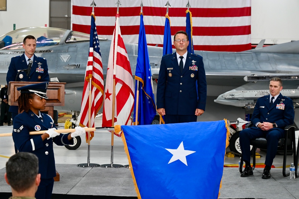 Promotion ceremony in honor of Brig. Gen. Jason Hawk