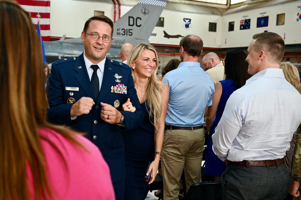 Promotion ceremony in honor of Brig. Gen. Jason Hawk