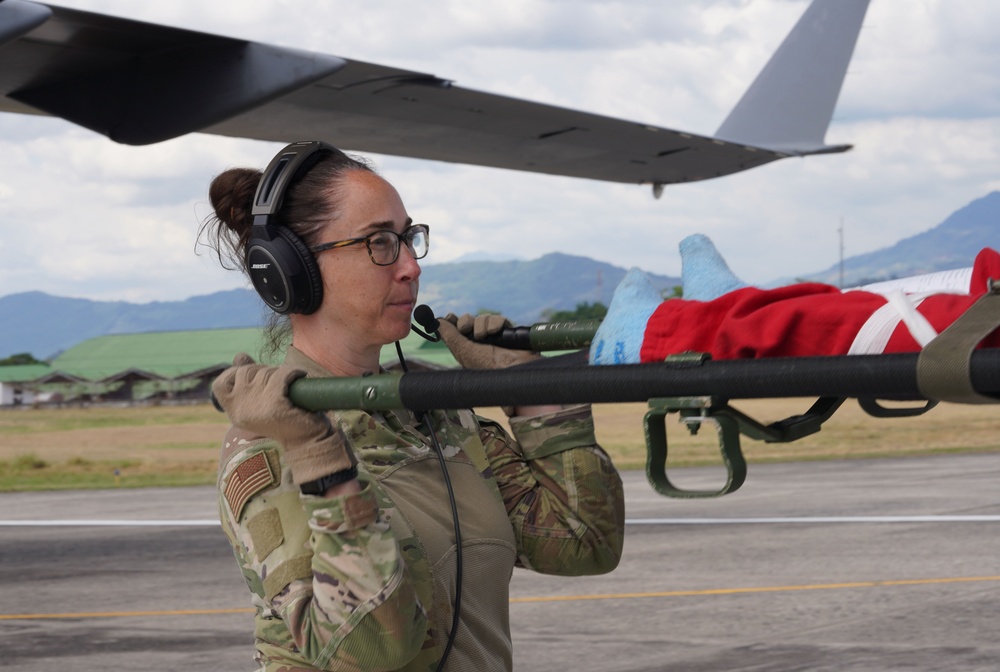 ADLA/ Relámpago 2023: Aeromedical Evacuation Training