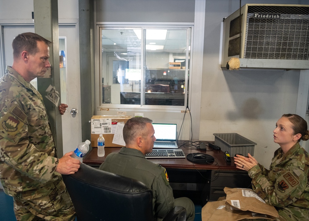 20th Logistic Readiness Squadron working with weasels