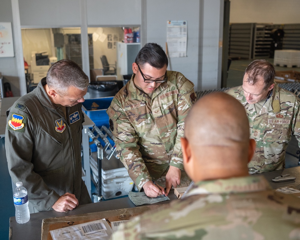 20th Logistic Readiness Squadron working with weasels