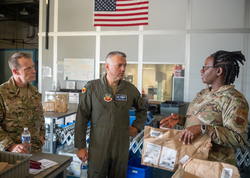 20th Logistic Readiness Squadron working with weasels