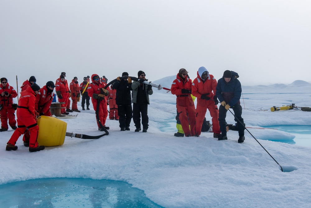 U.S. Coast Guard Cutter Healy conducts science mission in Beaufort Sea