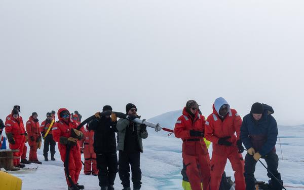 U.S. Coast Guard Cutter Healy conducts science mission in Beaufort Sea
