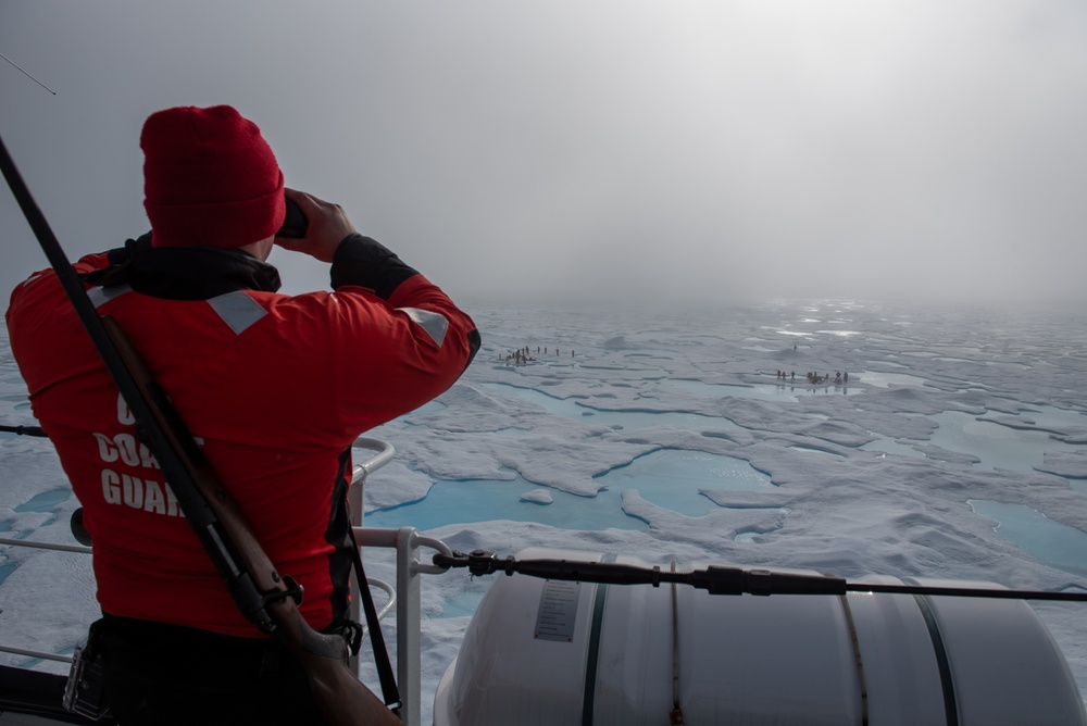 U.S. Coast Guard Cutter Healy conducts science mission in Beaufort Sea