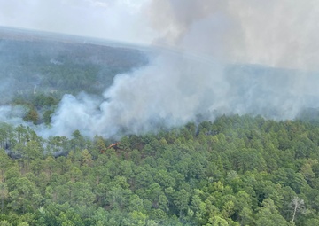 Where there’s wildfire, there’s Fort Johnson’s Environmental Forestry Team