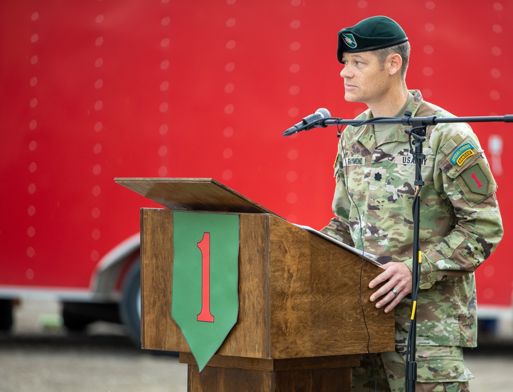 Headquarters and Headquarters Battalion change of Responsibility.