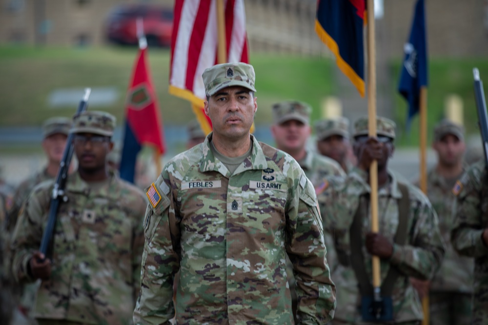 Headquarters and Headquarters Battalion change of Responsibility