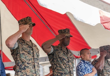 1st LAR Bn. holds relief and appointment ceremony