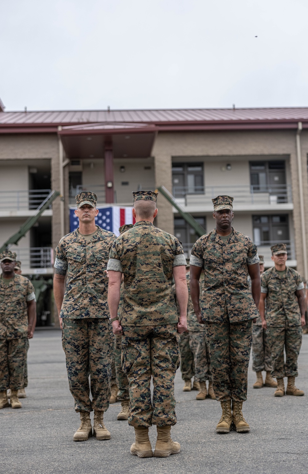 1st LAR Bn. holds relief and appointment ceremony