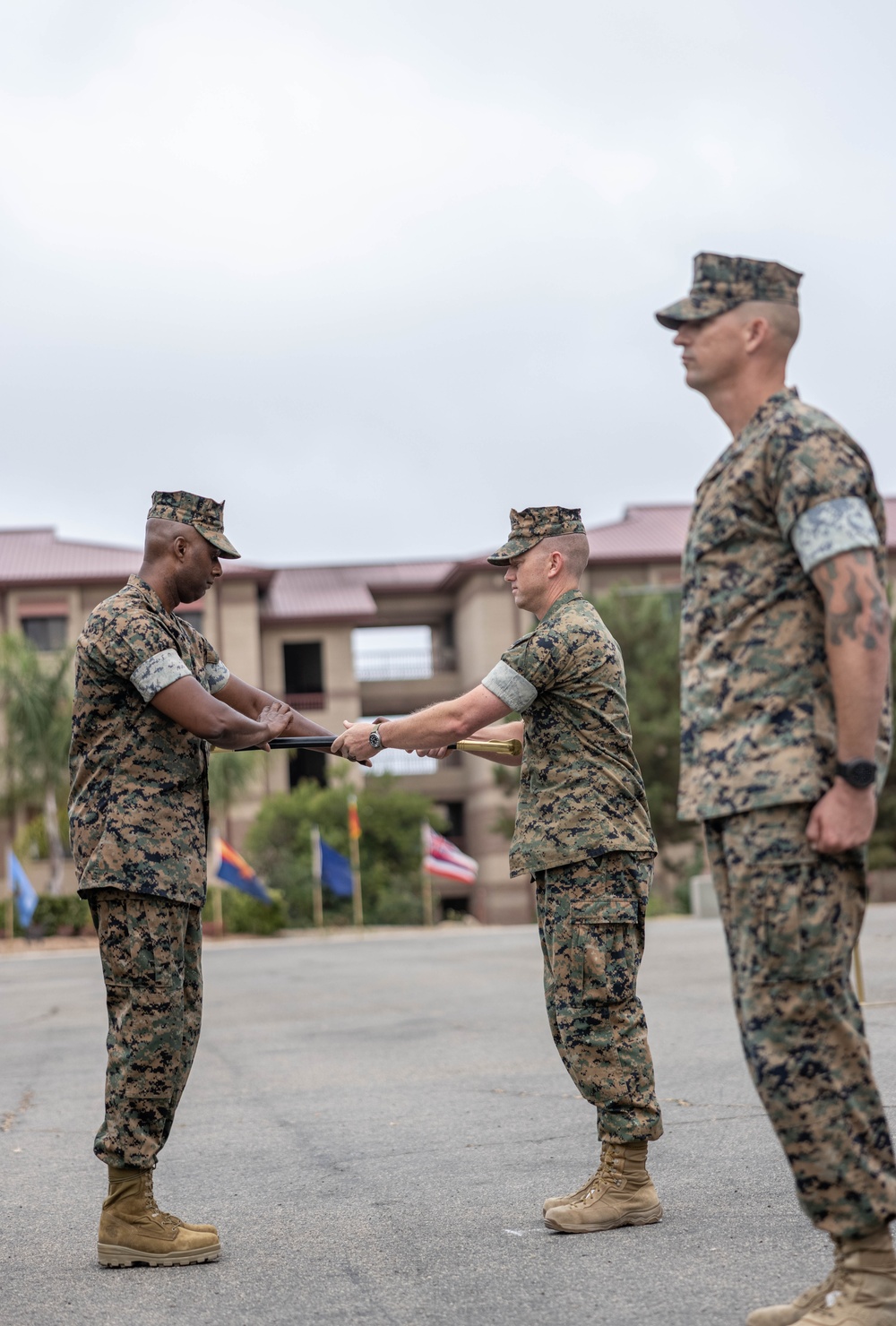 1st LAR Bn. holds relief and appointment ceremony