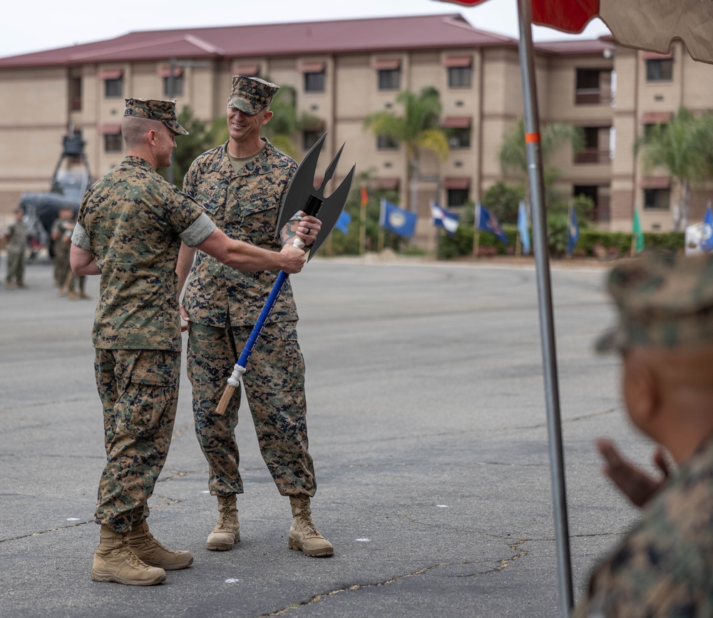 1st LAR Bn. holds relief and appointment ceremony