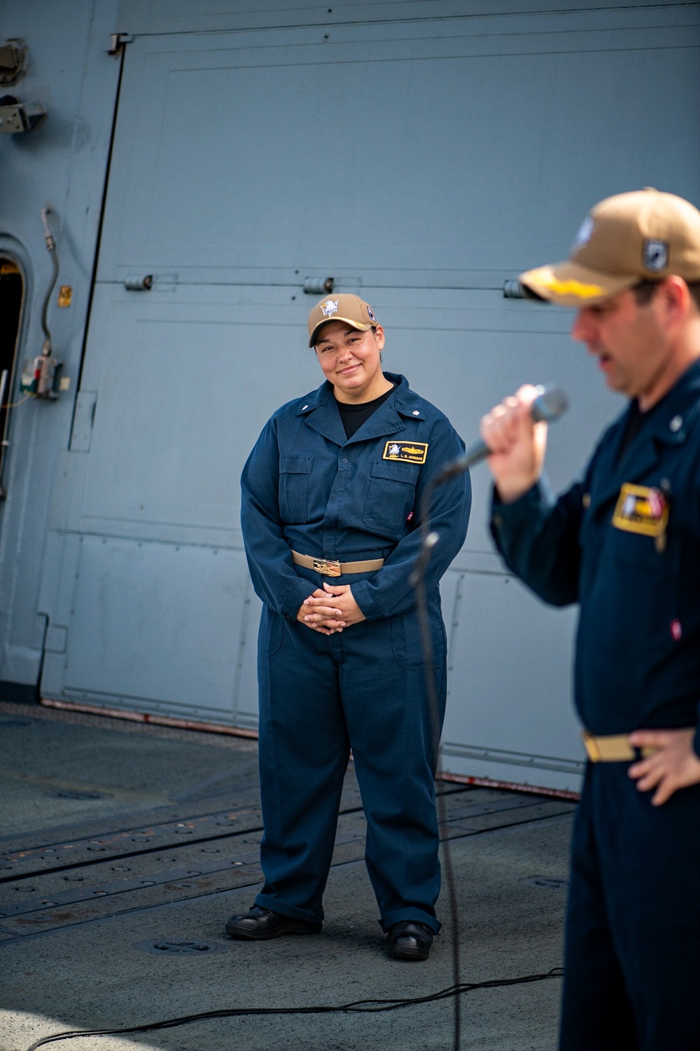 USS Stockdale Holds Change of Command