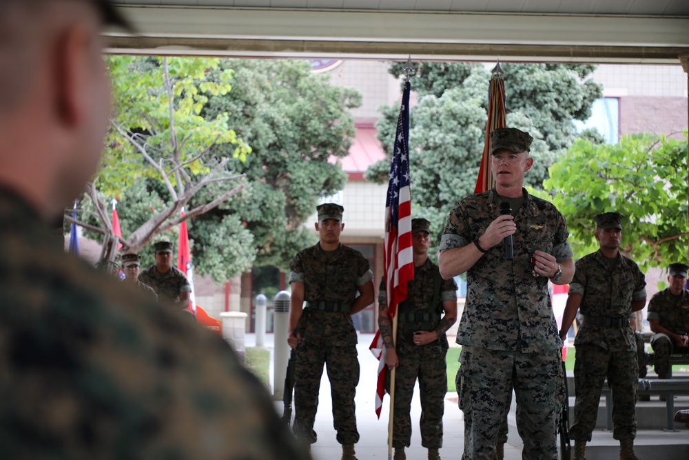 13th MEU Change of Command Ceremony