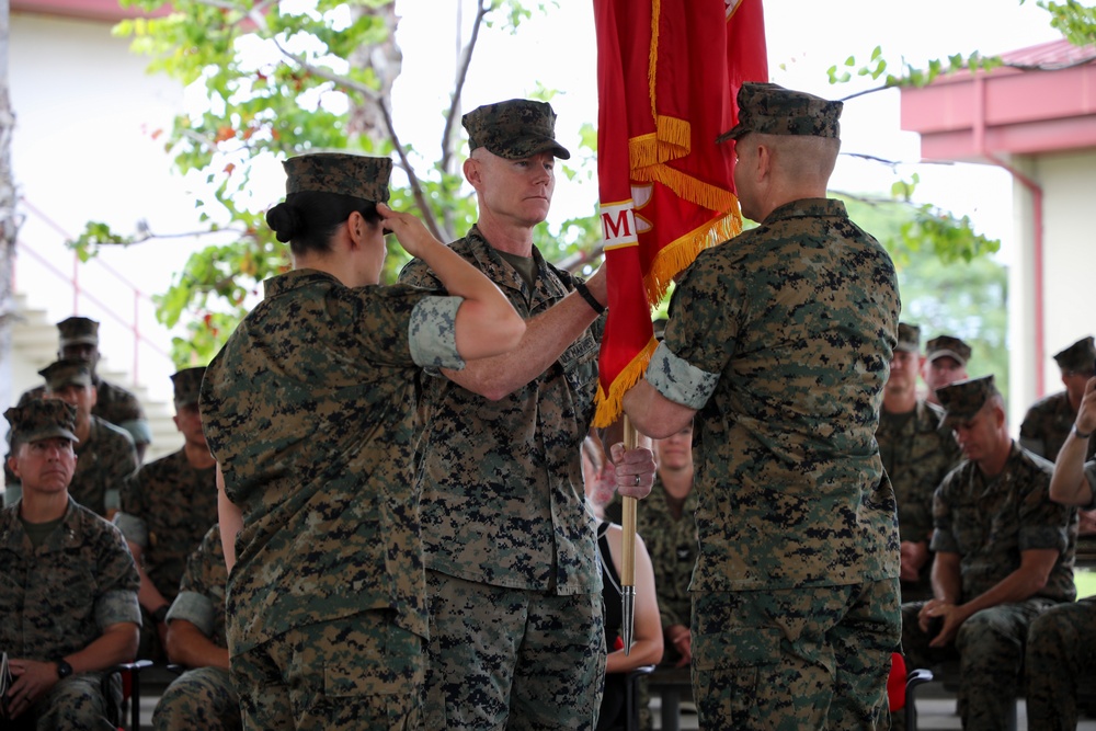 13th MEU Change of Command Ceremony