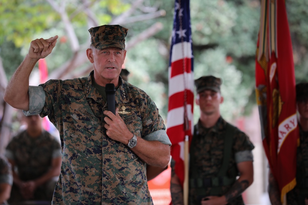 13th MEU Change of Command Ceremony