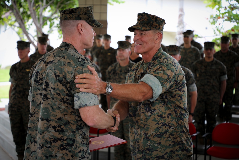 13th MEU Change of Command Ceremony