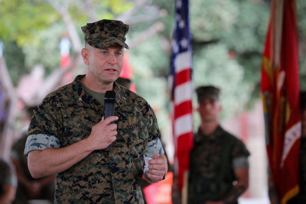 13th MEU Change of Command Ceremony