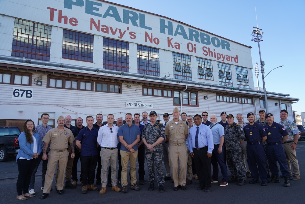 Pearl Harbor Naval Shipyard and Intermediate Maintenance Facility Welcomes First Contingent of AUKUS Personnel