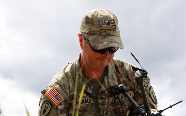 Michigan National Guard trains with drones during Exercise Northern Strike 2023