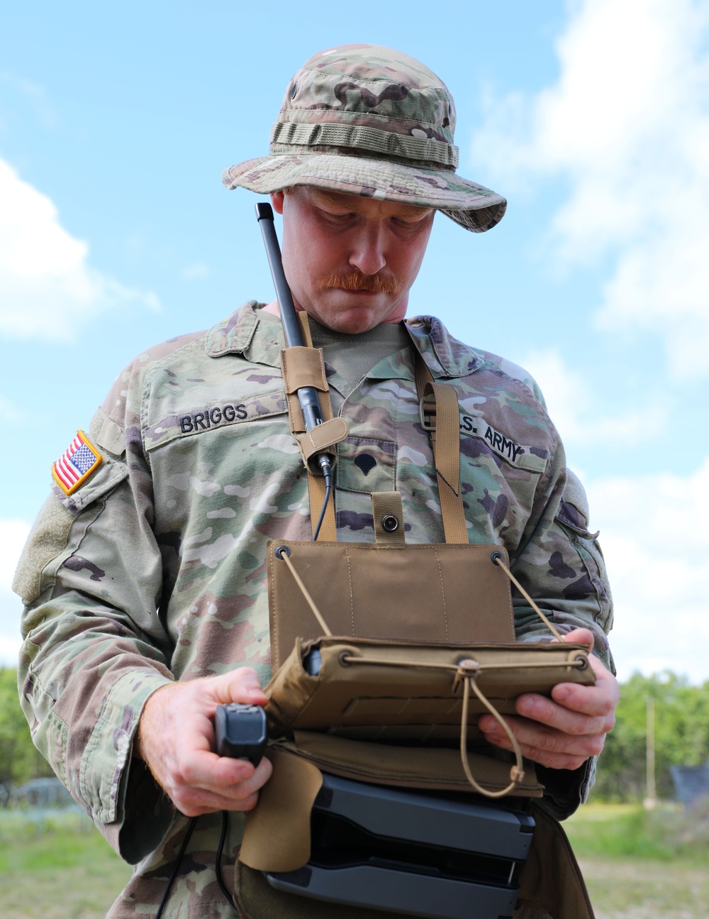 Michigan National Guard trains with drones during Exercise Northern Strike 2023