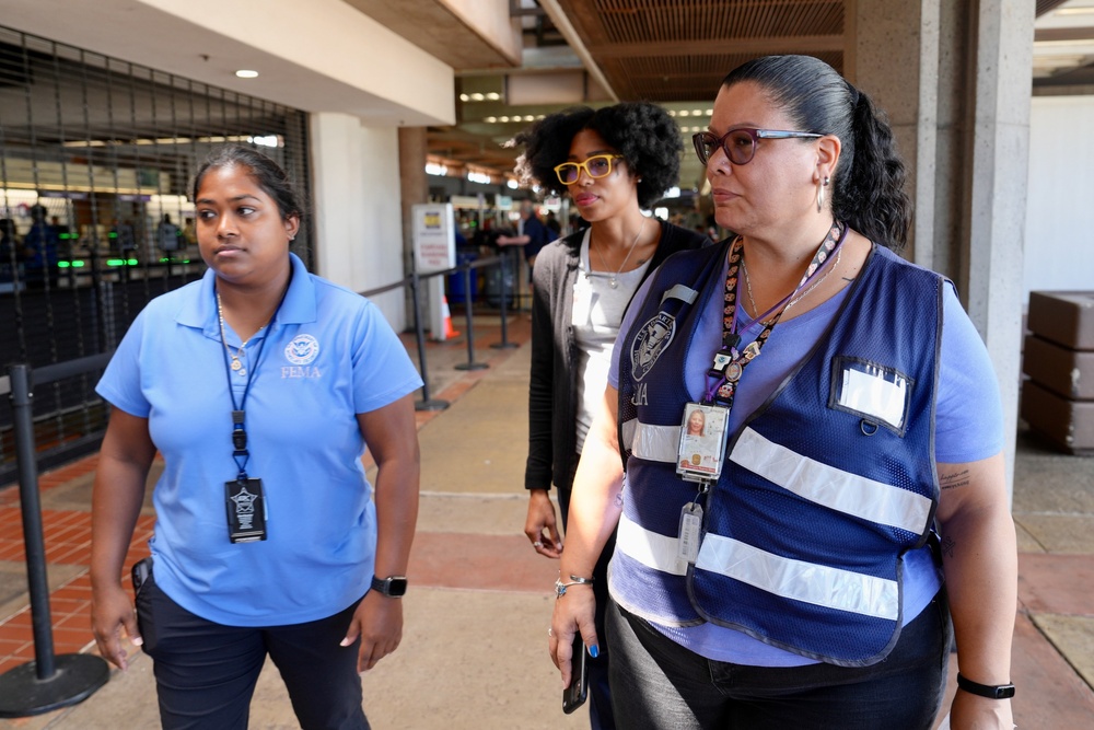 FEMA Disaster Survivor Assistance Teams Distribute Registration Information to Survivors