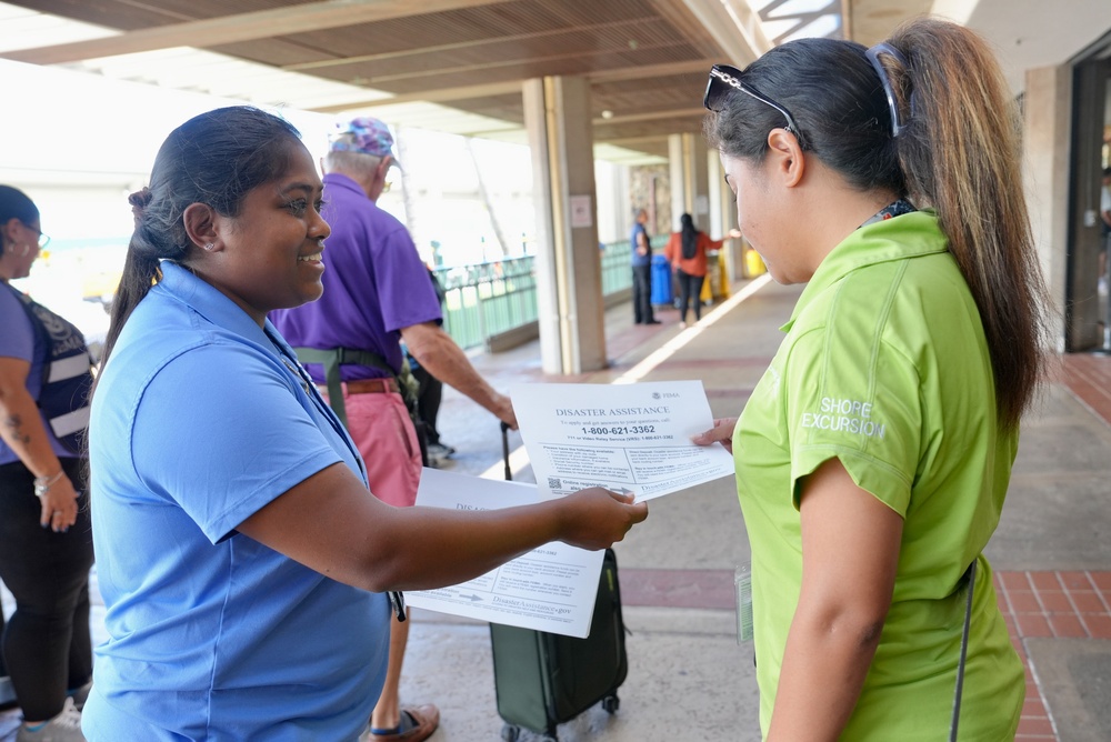 FEMA Disaster Survivor Assistance Teams Distribute Registration Information to Survivors